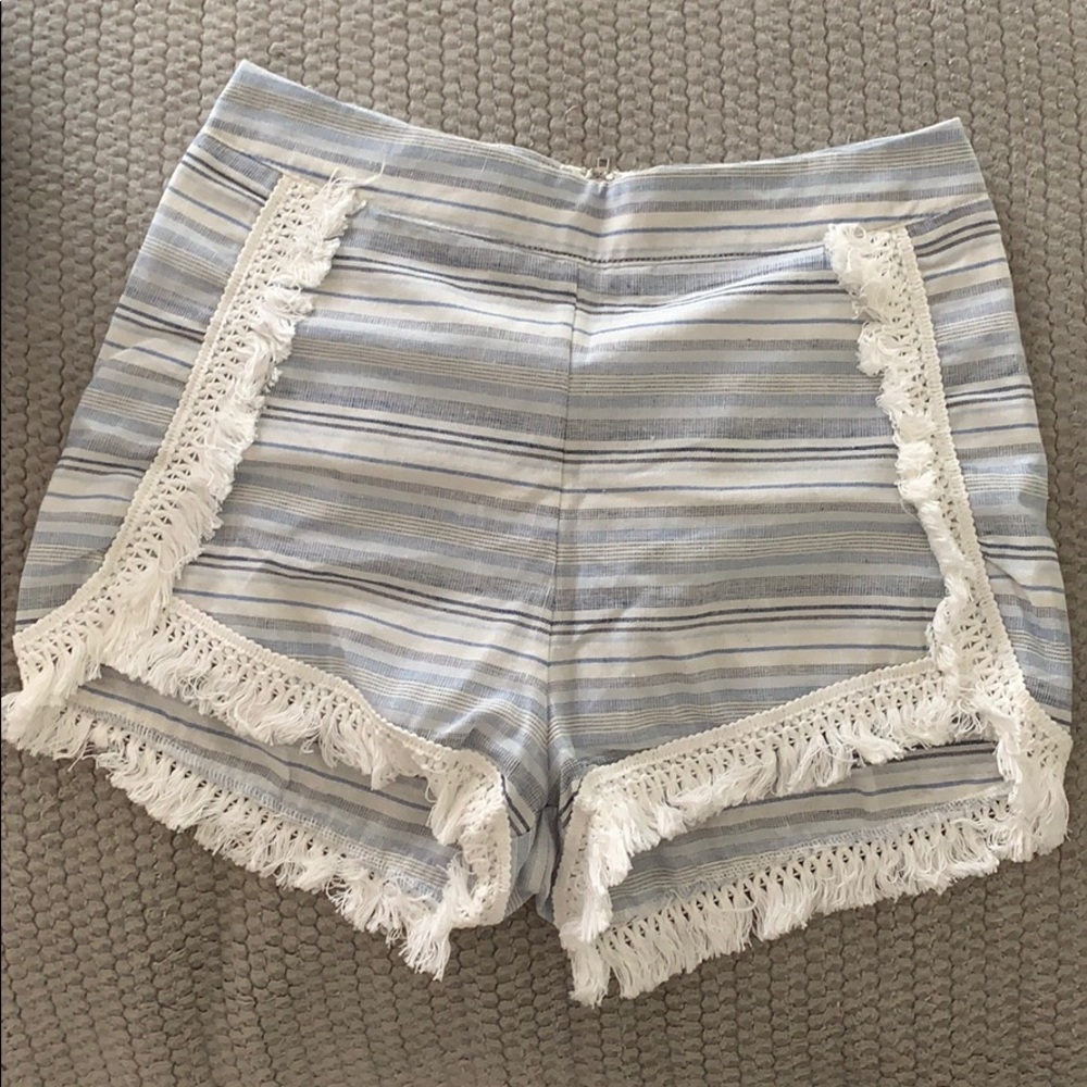 Lulus striped shorts